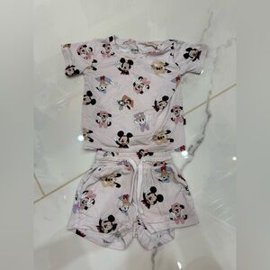 Disney Minnie & friends bamboo set